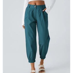 HALARA Teal Track Pants for Women